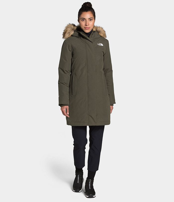 Parka The North Face Mujer Verde Oscuro Arctic 30162JADP